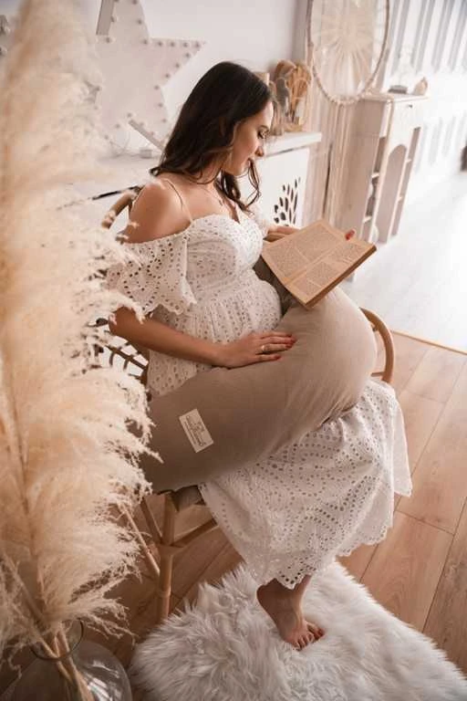 Baby Matex BabyMatex pagalvė 260 cm ilgio Nėštumo medvilnė Moon Muslin 17