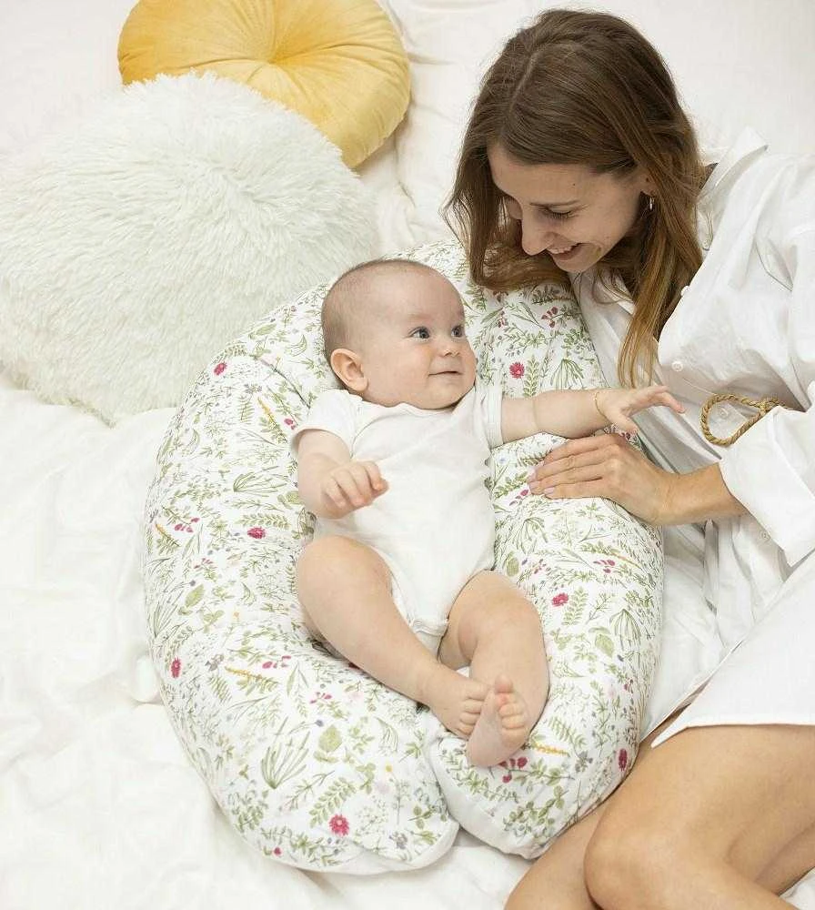 Baby Matex BabyMatex pagalvė nėščiosioms, 190 cm ilgio, medvilninė džersio pagalvė, Relax, R48