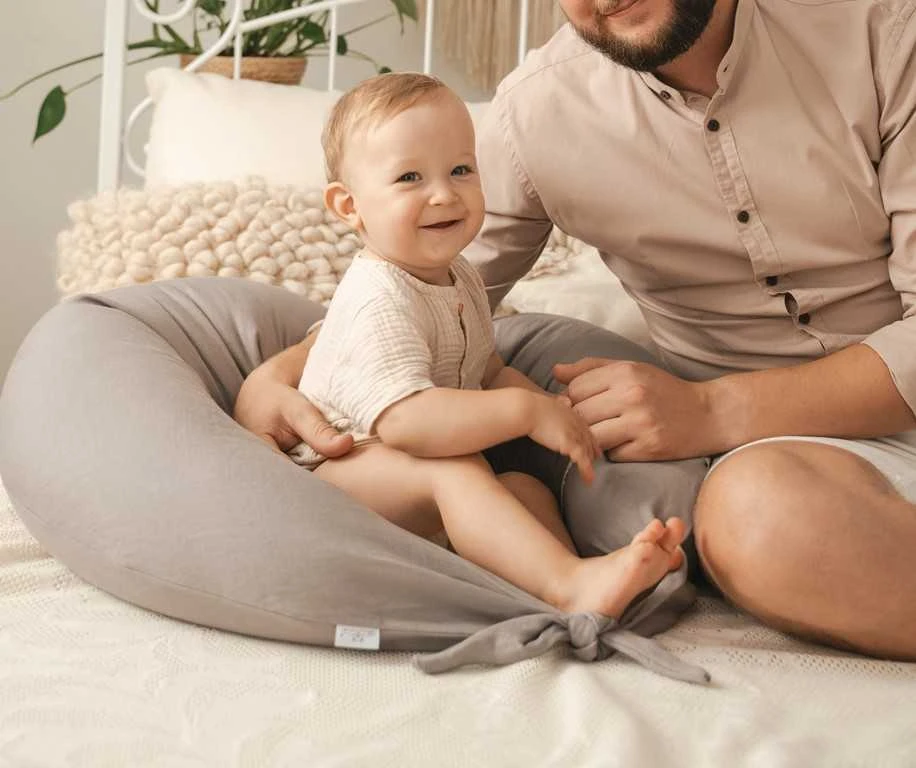 Multitex RELAX LINEN pozicionavimo pagalvė, 190 cm ilgio