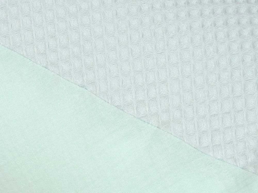 Multitex „Relax Muslin Prestige“ pozicionavimo pagalvė, vaflinė, mėtinė, 190 cm, skirta žindymui, nėštumui, atsipalaidavimui