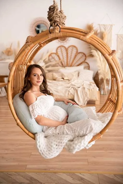 Multitex „Relax Muslin Prestige“ pozicionavimo pagalvė, vaflinė, mėtinė, 190 cm, skirta žindymui, nėštumui, atsipalaidavimui