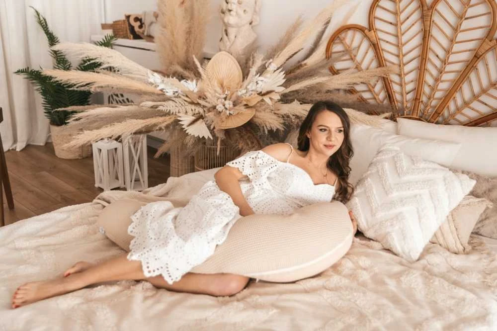 Baby Matex BabyMatex RELAX PRESTIGE MUSLIN pozicionavimo pagalvė, 190 cm ilgio