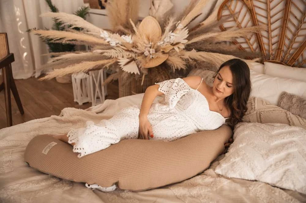 Baby Matex BabyMatex RELAX PRESTIGE MUSLIN pozicionavimo pagalvė, 190 cm ilgio
