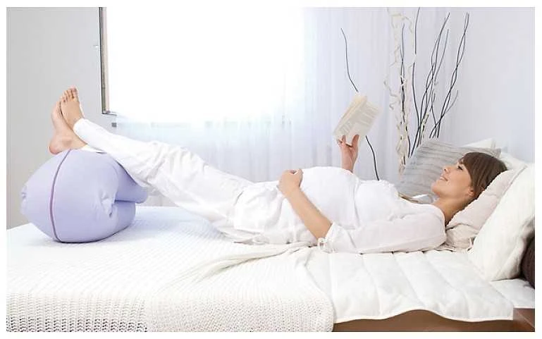 Baby Matex Pozicionavimo pagalvė RELAX iš medvilnės 190 cm marmurinė
