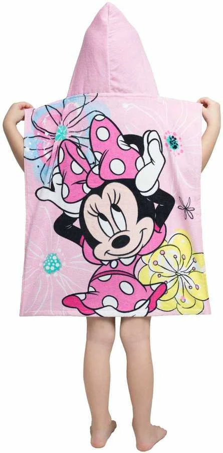 Poncho vaikams 50x115 Myszka Mini ręcznik su kapturem dziecięce August 23