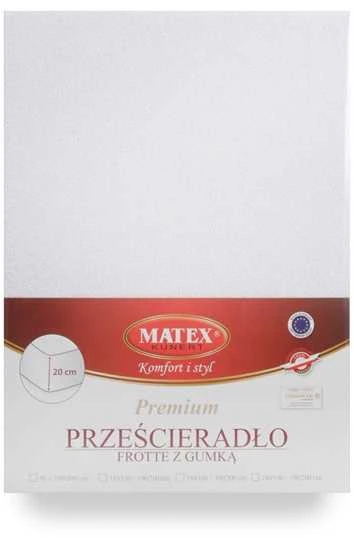Multitex Paklodė su guma 120 x 200 Frotinis su guma PREMIUM 01