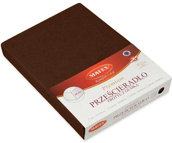 Multitex paklodė su guma 120 x 200 frotinis audinys su elastine juostele 18