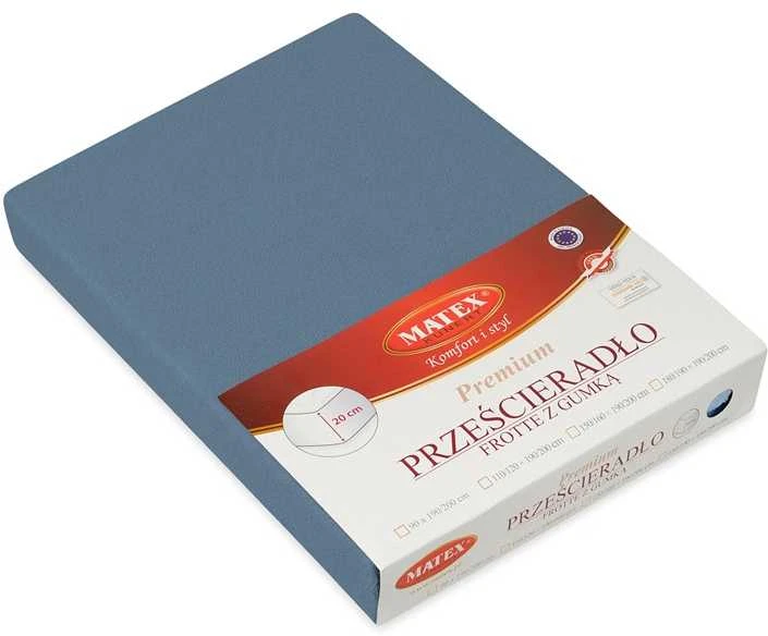 Multitex paklodė su guma 120 x 200 frotinis audinys su elastine juostele 25