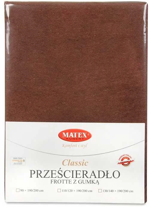 Multitex Paklodė su guma 140 x 200 Frotinis su guma CLASSIC 18