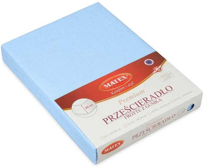 Multitex Paklodė su guma 140 x 200 Terry su guma PREMIUM 24