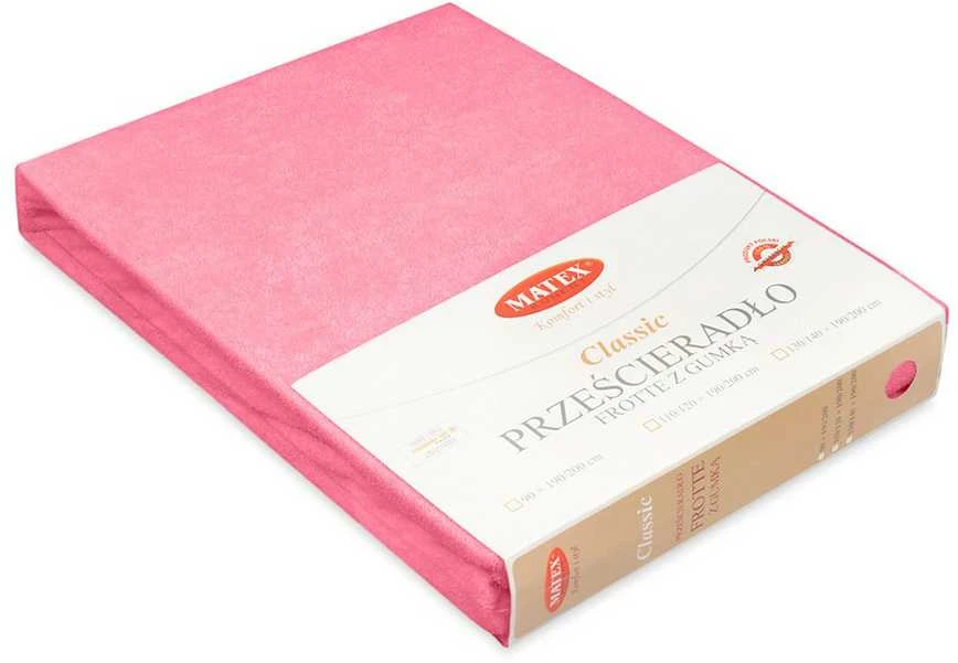 Multitex Paklodė su guma 140 x 200 Frotinis su guma CLASSIC 10