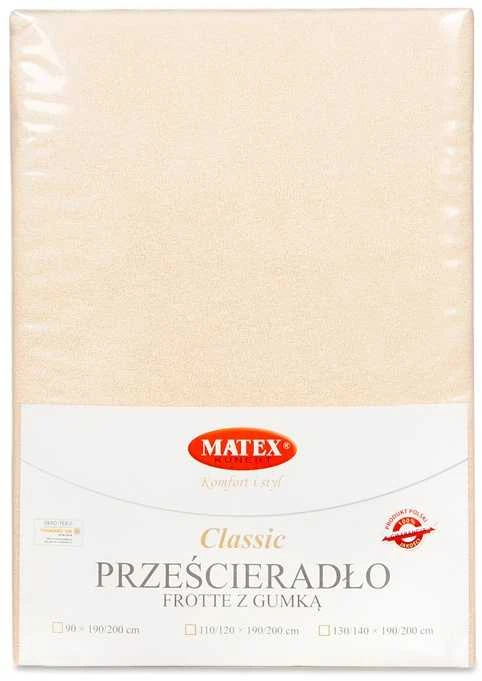 Multitex Paklodė su guma 140 x 200 Frotinis su guma CLASSIC 15