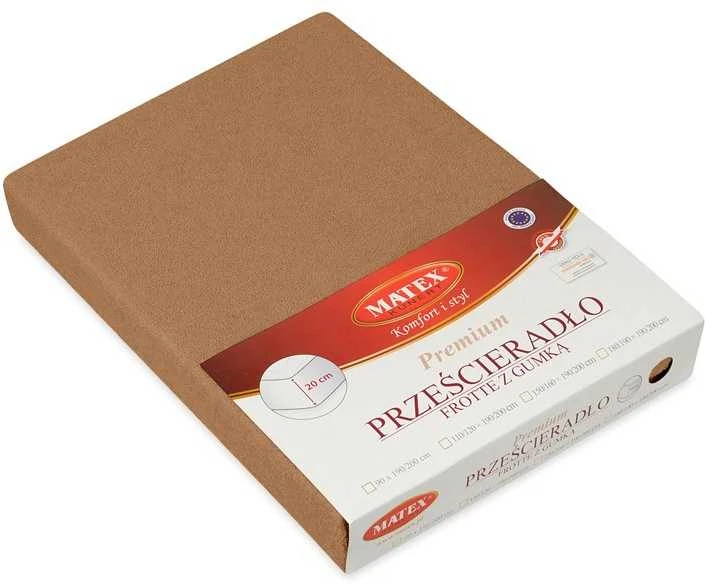 Multitex Paklodė su guma 160 x 200 Terry su PREMIUM juostele L17
