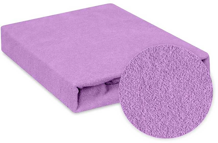 Multitex paklodė su guma 160 x 200 frotinis audinys su elastine juostele 19