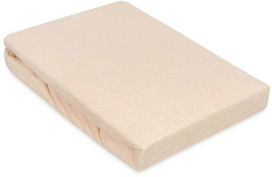 Matex Prześcieradło frotte su gumą 210/220x190/200 PREMIUM Kremas - TPFPG220-15