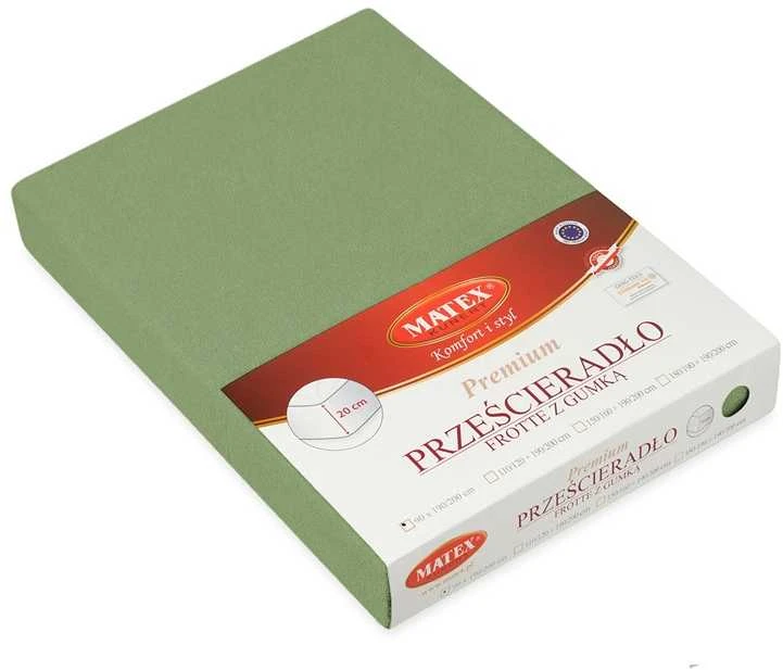 Matex Paklodė su guma 220 x 200 Frotinis su guma PREMIUM 35