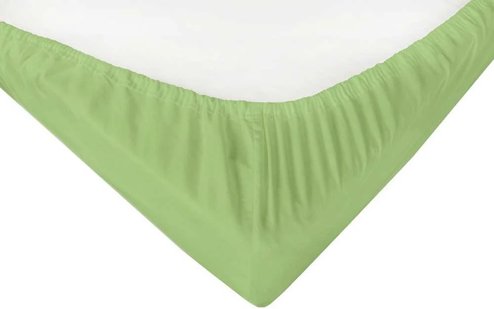 Multitex Džersio paklodė su guma ir likra čiužiniams iki 30 cm, 210/220x190/200 cm, žalia, elastinė juosta, medvilnės mišinys, Oeko Tex sertifikatas, minkšta paklodė miegui