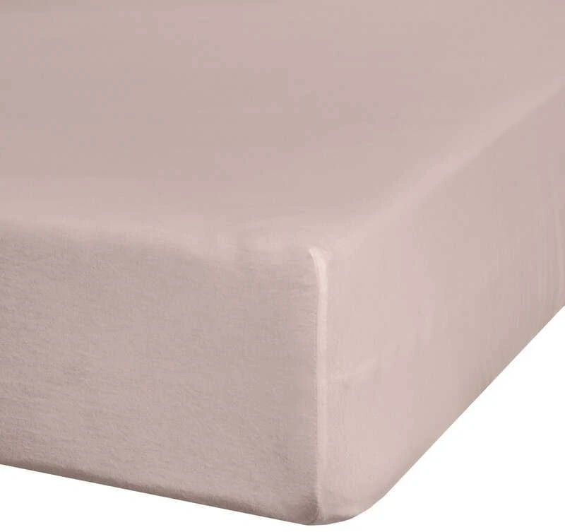 Eurofirany OVER / JERSEY3 / BEIGE 220X200 + 30CM 140 Paklodė Paklodė