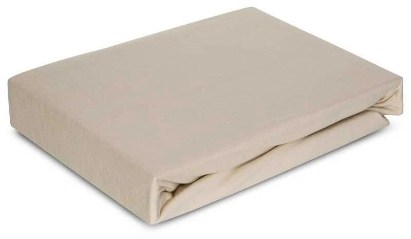 Eurofirany MĖLYNA / G / JERS4 / BEIGE 180X200 + 30CM 190 Paklodė Paklodė