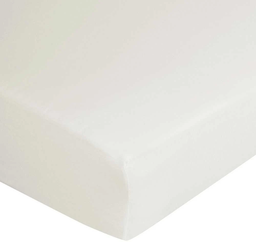 Eurofirany DESIGN 91 Medvilninė paklodė su guma JERSEY, 140X200+30CM, 125 g/m2 , spalva: kreminė