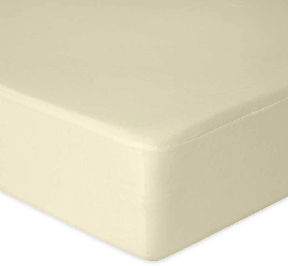 Multitex Paklodė su guma džersis 220x200 ecru 02 Classic