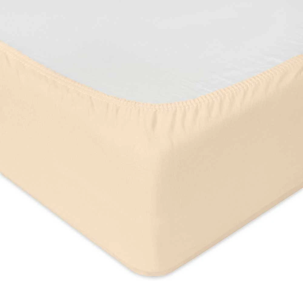 MATEX paklodė su elastine juostele JERSEY 60x120 [TB0027_15] smėlio spalvos