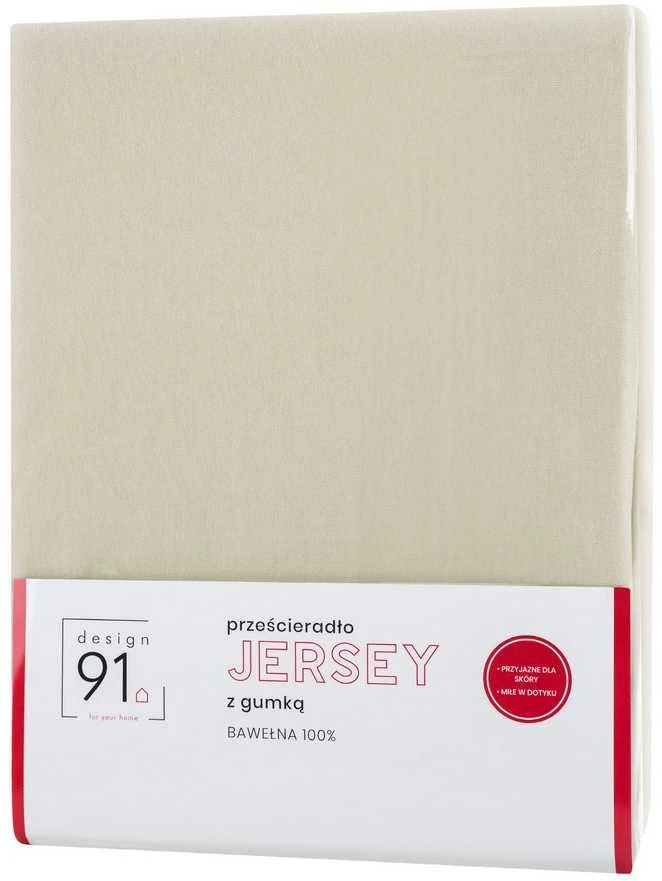 Eurofirany D91 / BY / JER / BEŻ 90X200 + 25CM 125 Paklodė Paklodė