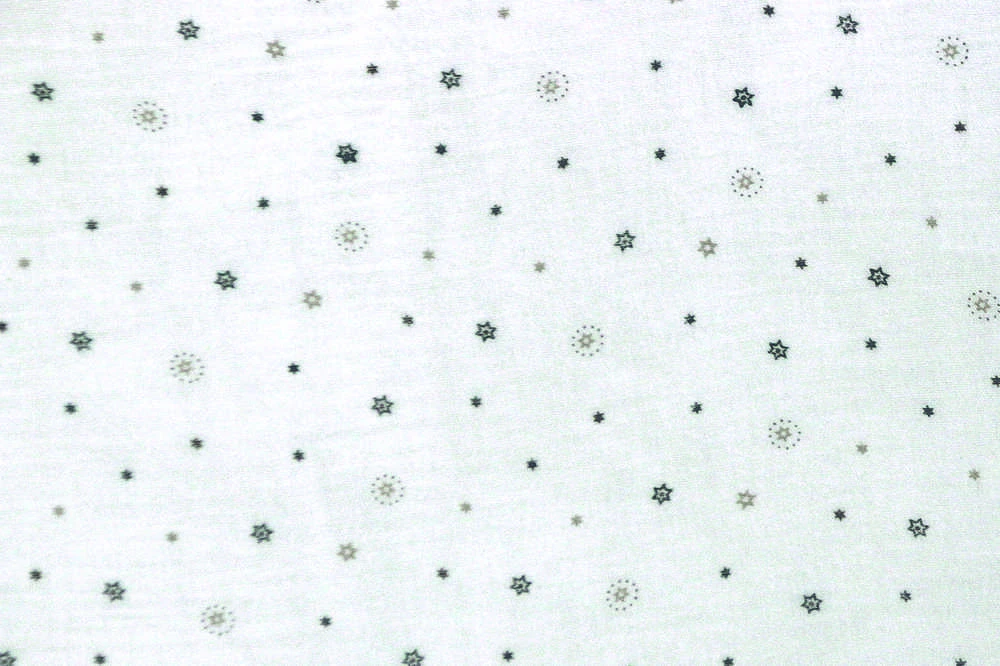 Multitex Daugiasluoksnė paklodė MUSLIN DESIGN su guma 60x120x10