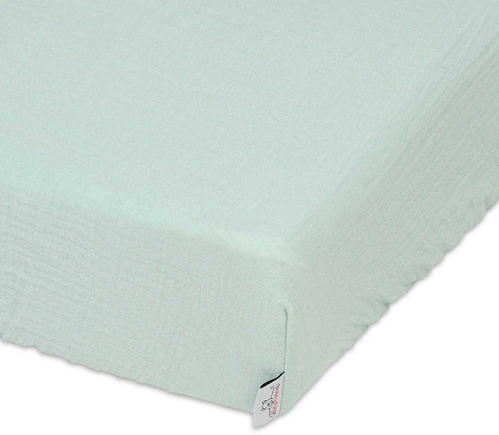 „Multitex“ paklodė su guma 70 x 140 su „Matex Muslin“ paklode 33
