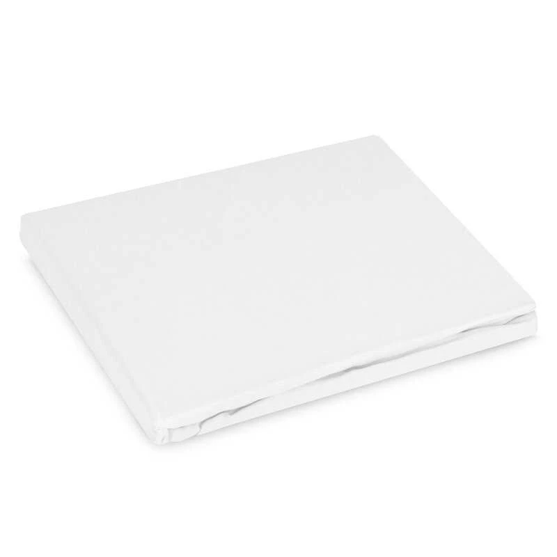 Paklodė su guma 160x200 Basic balta vienspalvė ant čiužinio 30 cm Eurofirany