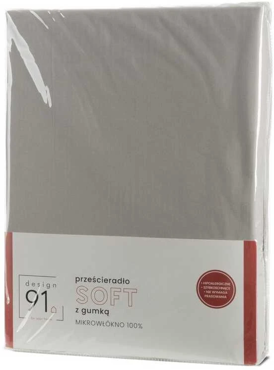 Eurofirany D91/PRZE/SOFT/SR 180X200+30CM 90 Paklodė Paklodė