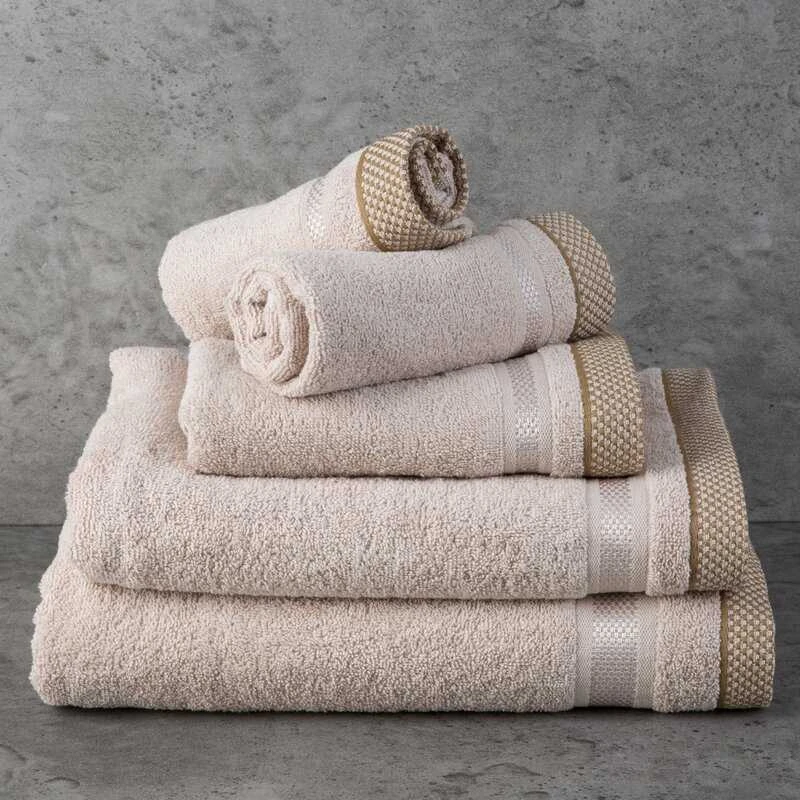 Rankšluostis Eurofirany RE/ABBIE/03/BEIGE 100X150 500