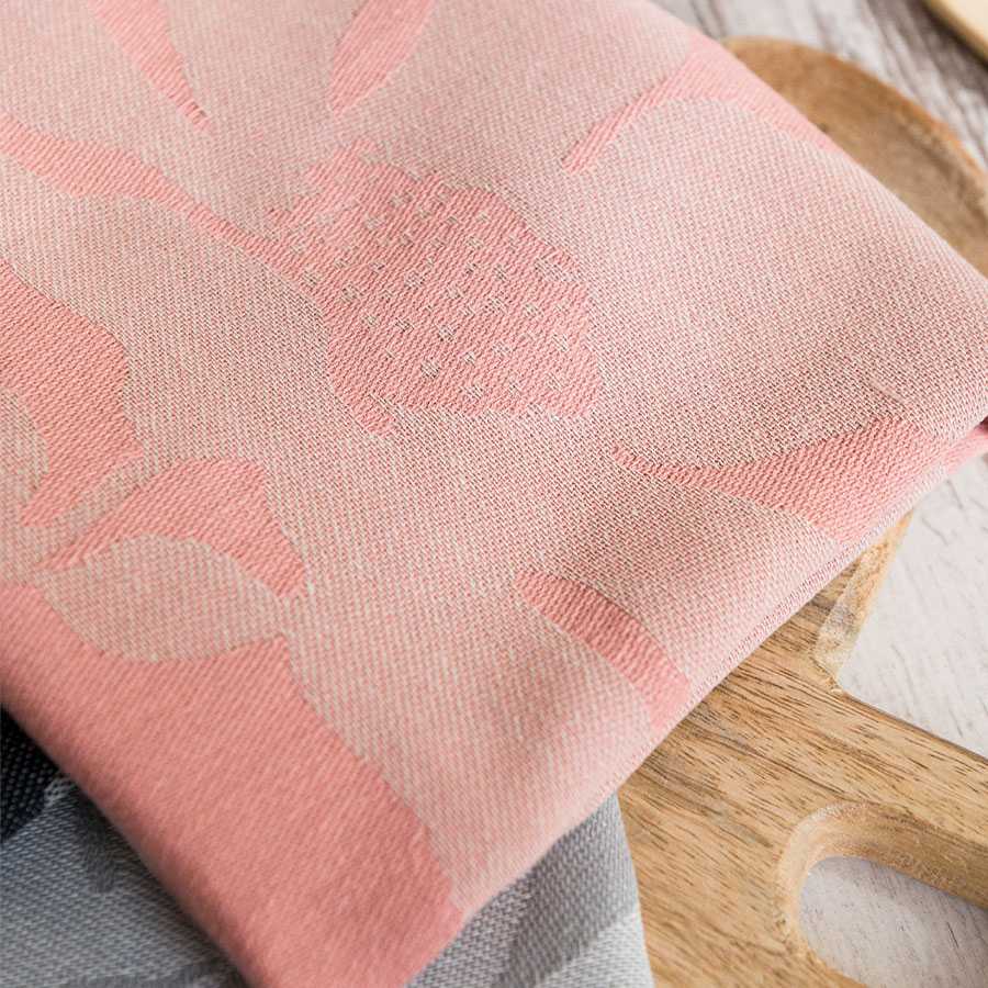 Pink Rožinė Egipto medvilnės virtuvinis rankšluostis SOFIKO BEIGE-Rožinis, 50x70 cm