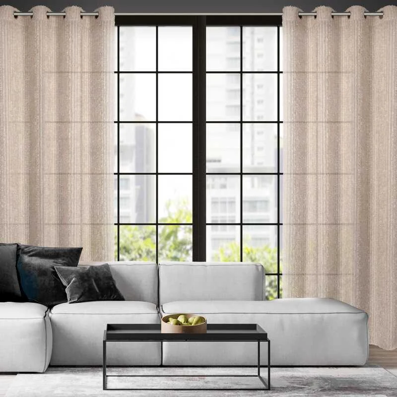 Eurofirany MH/Z/SELMA/BEIGE 135X250 PERDAVIMAS