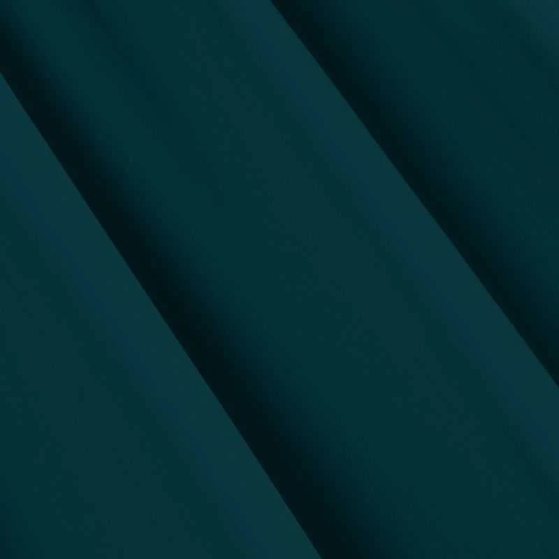 Eurofirany LOGAN blackout tipo temdanti naktinė užuolaida, 135 X 270 cm, juosta / tunelis / kabliukai, spalva: tamsi turkio
