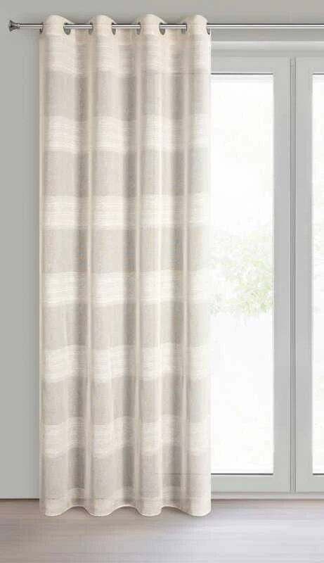 Eurofirany ZAS/AGATA/BEIGE 140X250 TRANSL.