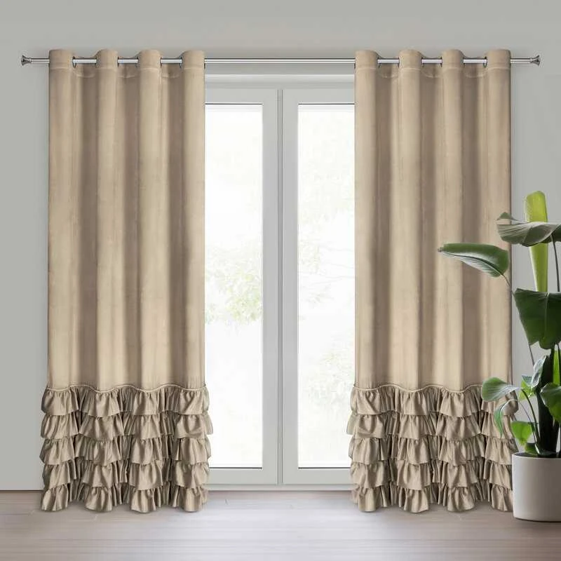 Eurofirany ZAS/CARLI/C.BEIGE 140X250 JUNGIKLIS