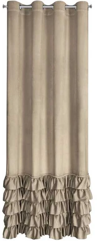 Eurofirany ZAS/CARLI/C.BEIGE 140X250 JUNGIKLIS