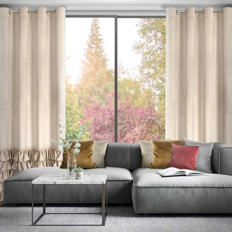 Eurofirany JUNGIKLIS ZAS/CARLI/BEIGE 140X250