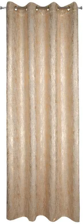 Eurofirany ZAS/ELISE/BEIGE+SZ 140X250 PERĖJIMAS
