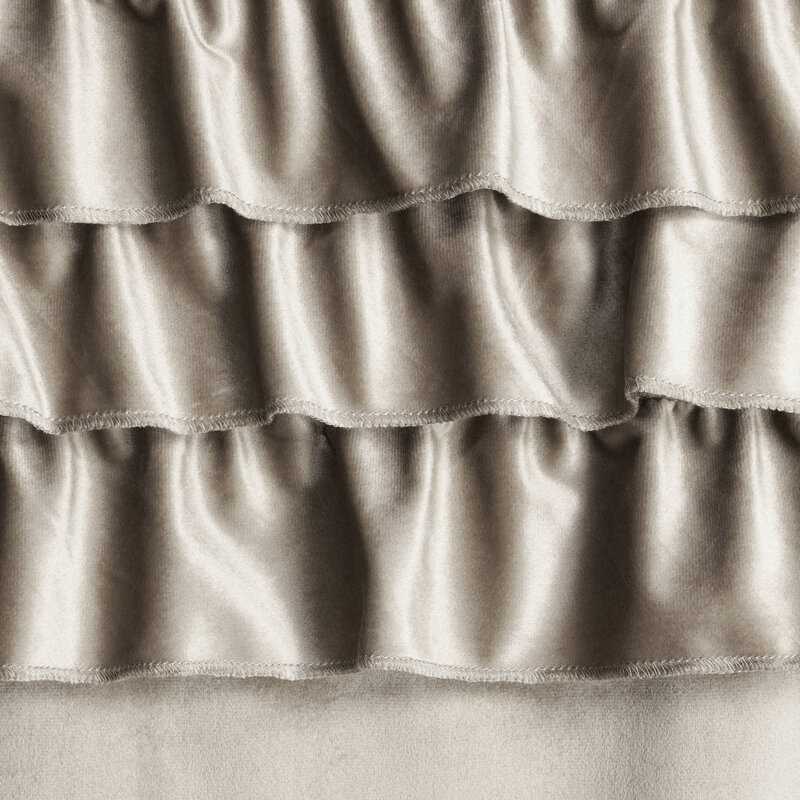 Eurofirany Euro užuolaidos ZAS/ERIN/BEŻ 140X250 SKAIDRUS