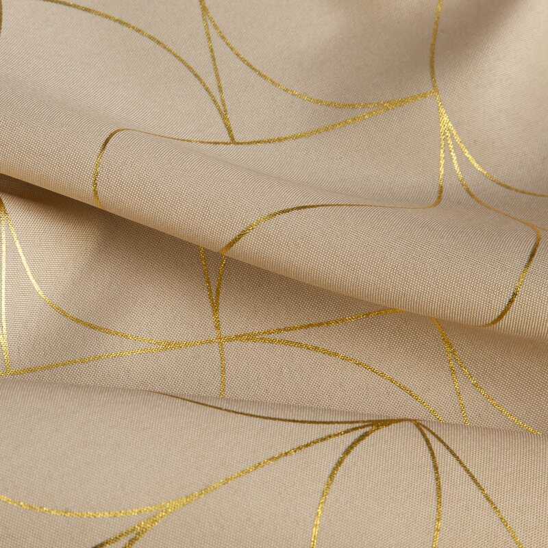 Eurofirany JUNGIKLIS ZAS/EVI/BEIGE+GOLD 140X250