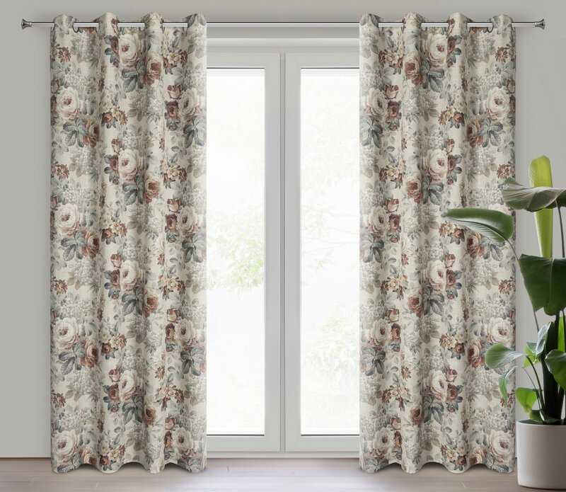 „Eurofirany ZAS/GABI/NAT+RUD 140X250 TRANSPARENT“
