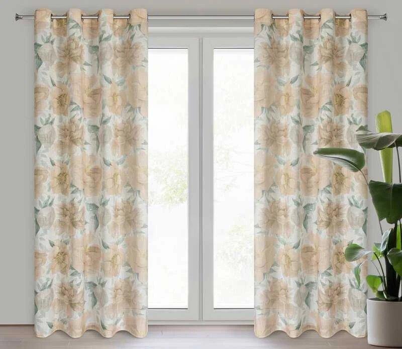 Eurofirany Euro užuolaidos ZAS/KARLA/NAT+RU 140X250 TRANSPARENT