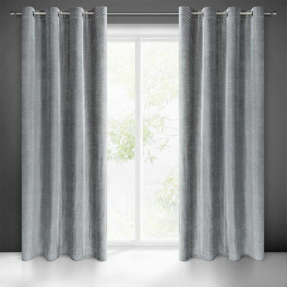 Eurofirany Užuolaidos LUSSI / Plienas 140X250 TRANS