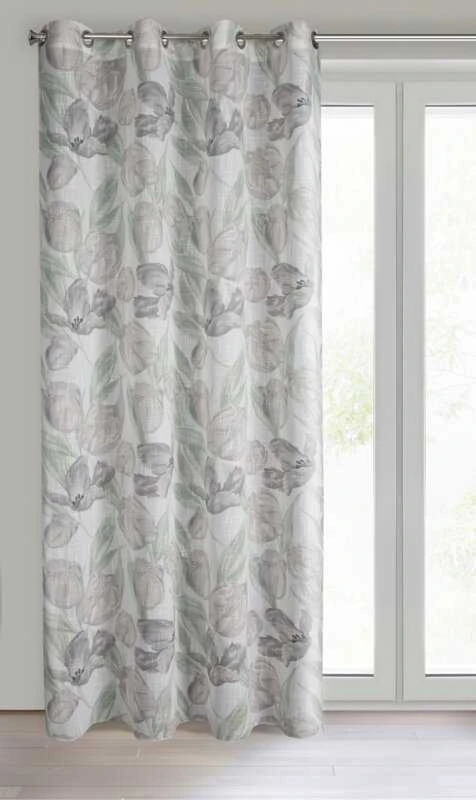 Eurofirany Euro užuolaidos ZAS/MILLIE/NA+ZI 140X250 TRANSPARENT