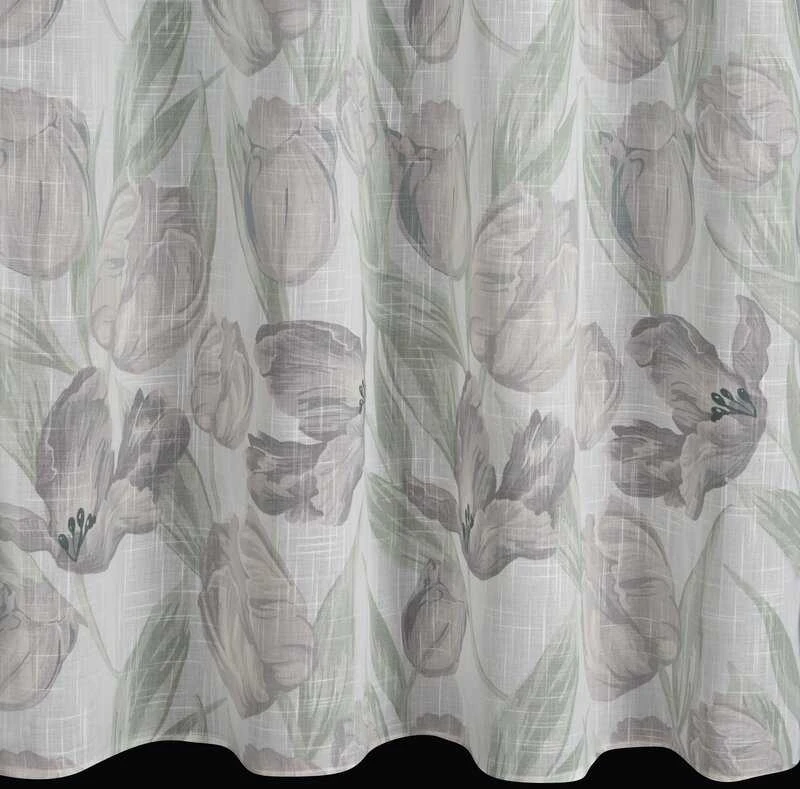 Eurofirany Euro užuolaidos ZAS/MILLIE/NA+ZI 140X250 TRANSPARENT