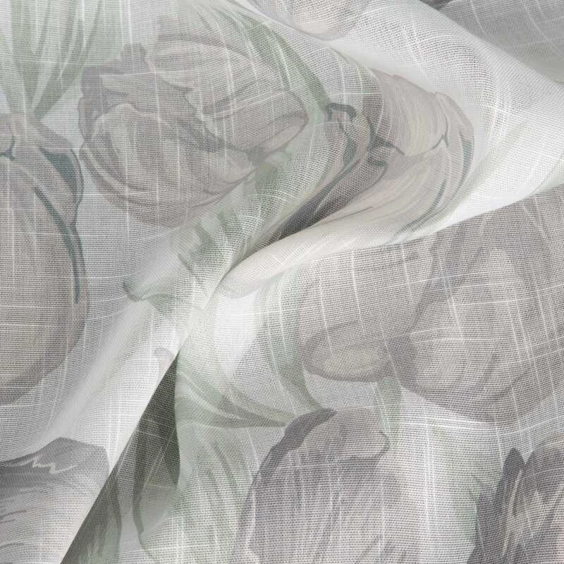 Eurofirany Euro užuolaidos ZAS/MILLIE/NA+ZI 140X250 TRANSPARENT