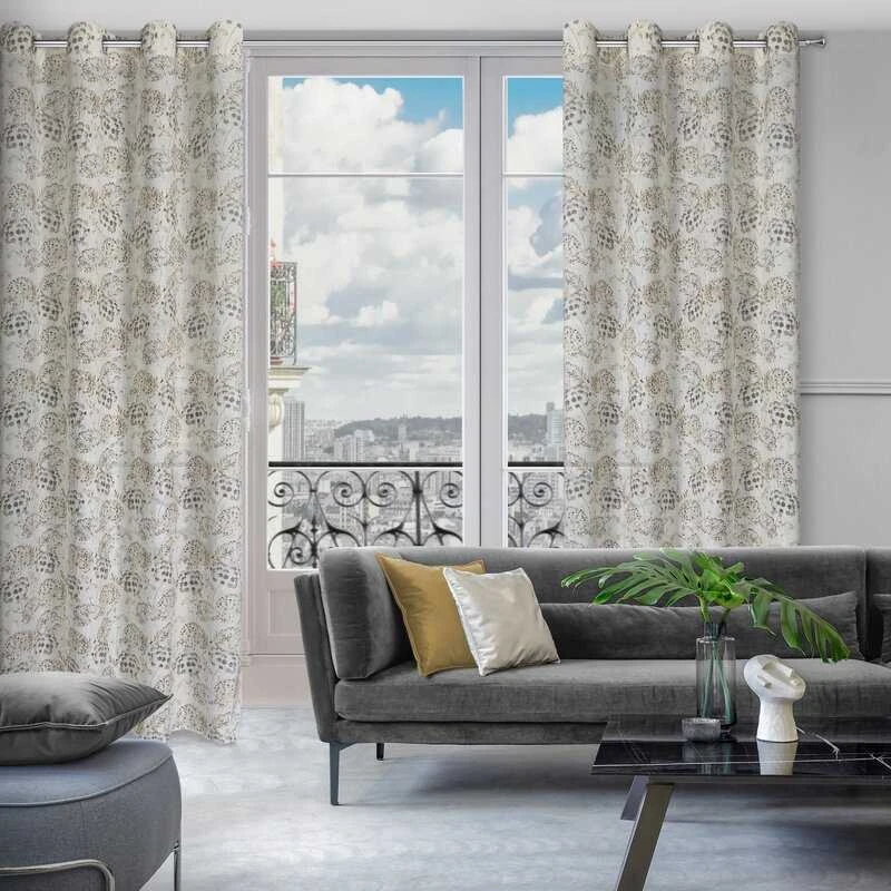 Eurofirany Euro užuolaidos ZAS/MIRA/NATU+RU 140X250 SKAIDRI
