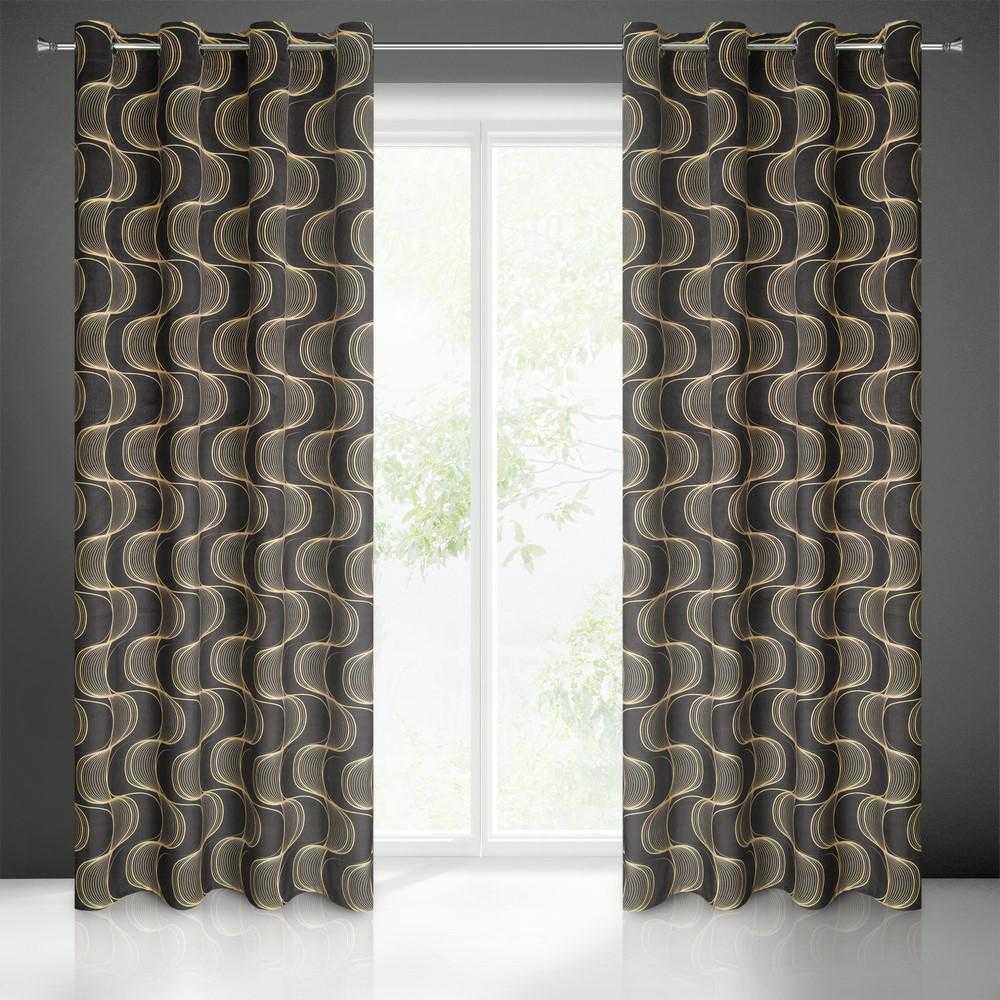 Eurofirany Užuolaidos POLA / CZA + BEIGE 140X250 TRANS